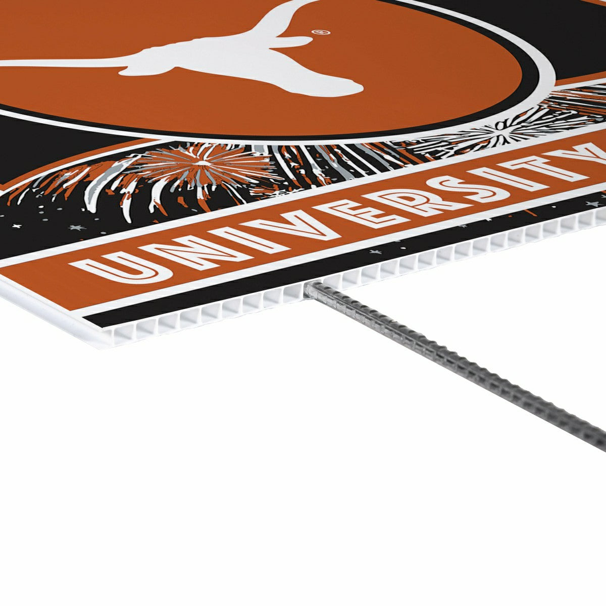 University of Texas Yard Sign, Patriotic - Collegiate Home