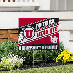University of Utah Coroplast Yard Sign, Future Student - Collegiate Home