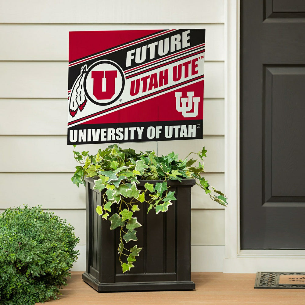 University of Utah Coroplast Yard Sign, Future Student - Collegiate Home