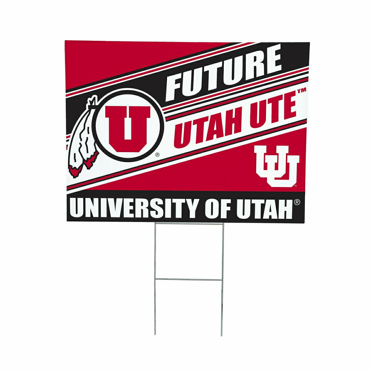 University of Utah Coroplast Yard Sign, Future Student - Collegiate Home
