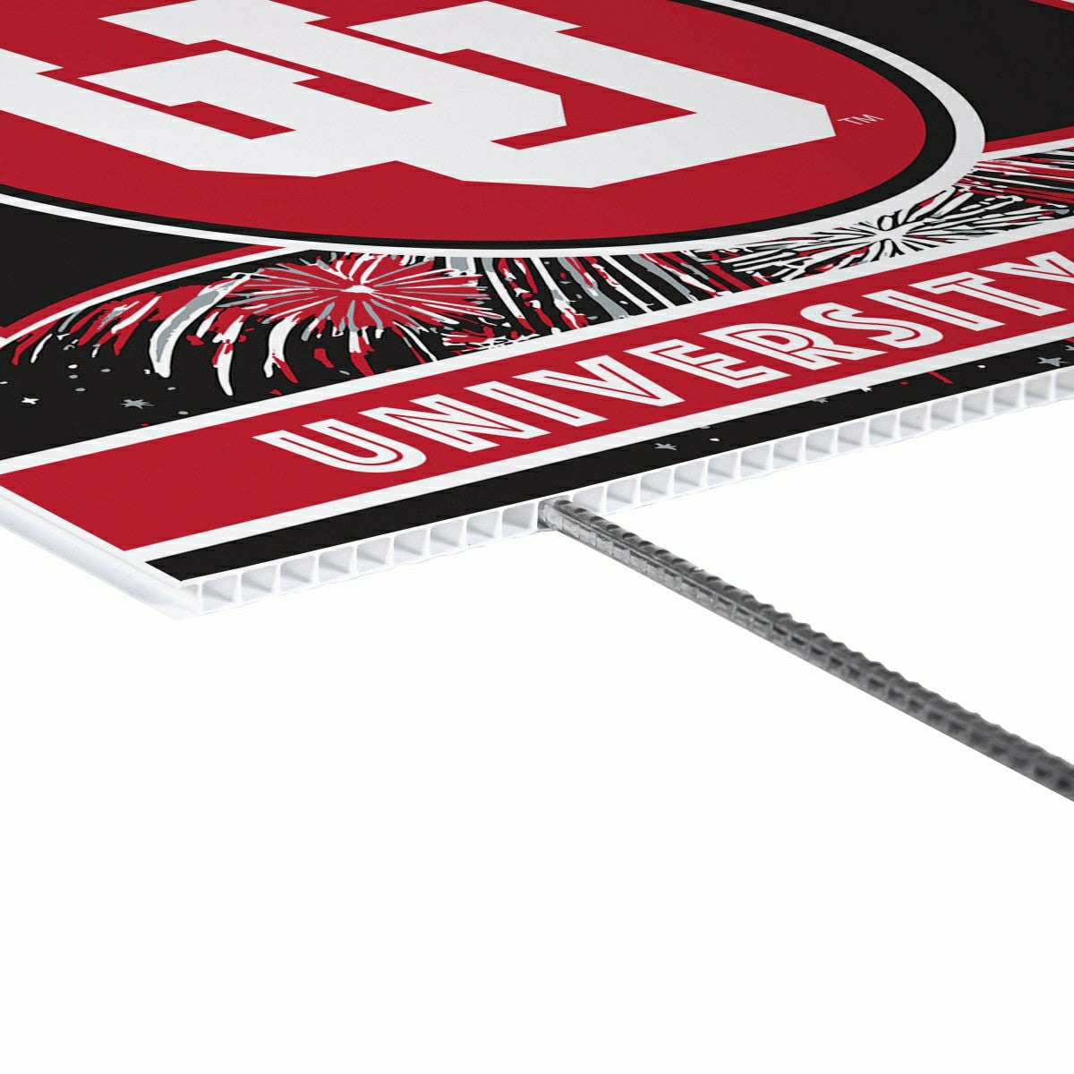 University of Utah Yard Sign, Patriotic - Collegiate Home