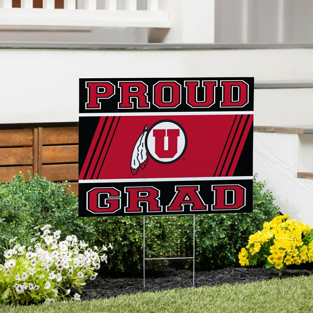 University of Utah Coroplast Yard Sign Graduate - Collegiate Home