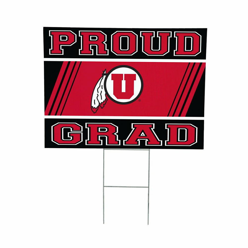 University of Utah Coroplast Yard Sign Graduate - Collegiate Home