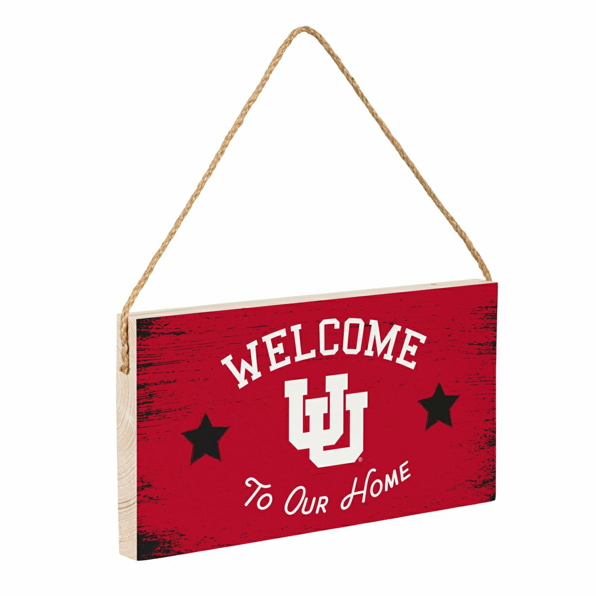 University of Utah Wood Wall Sign, 6x11 - Collegiate Home
