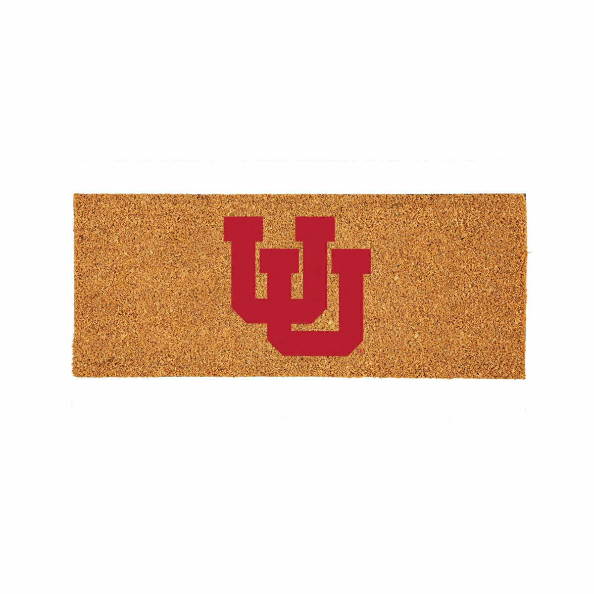 University of Utah Extra Large Full Color Coir Mat, 60"x24" - Collegiate