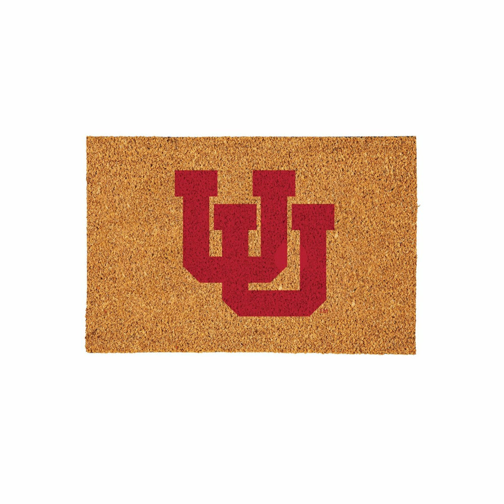 University of Utah Large Full Color Coir Mat, 36"x24" - Collegiate