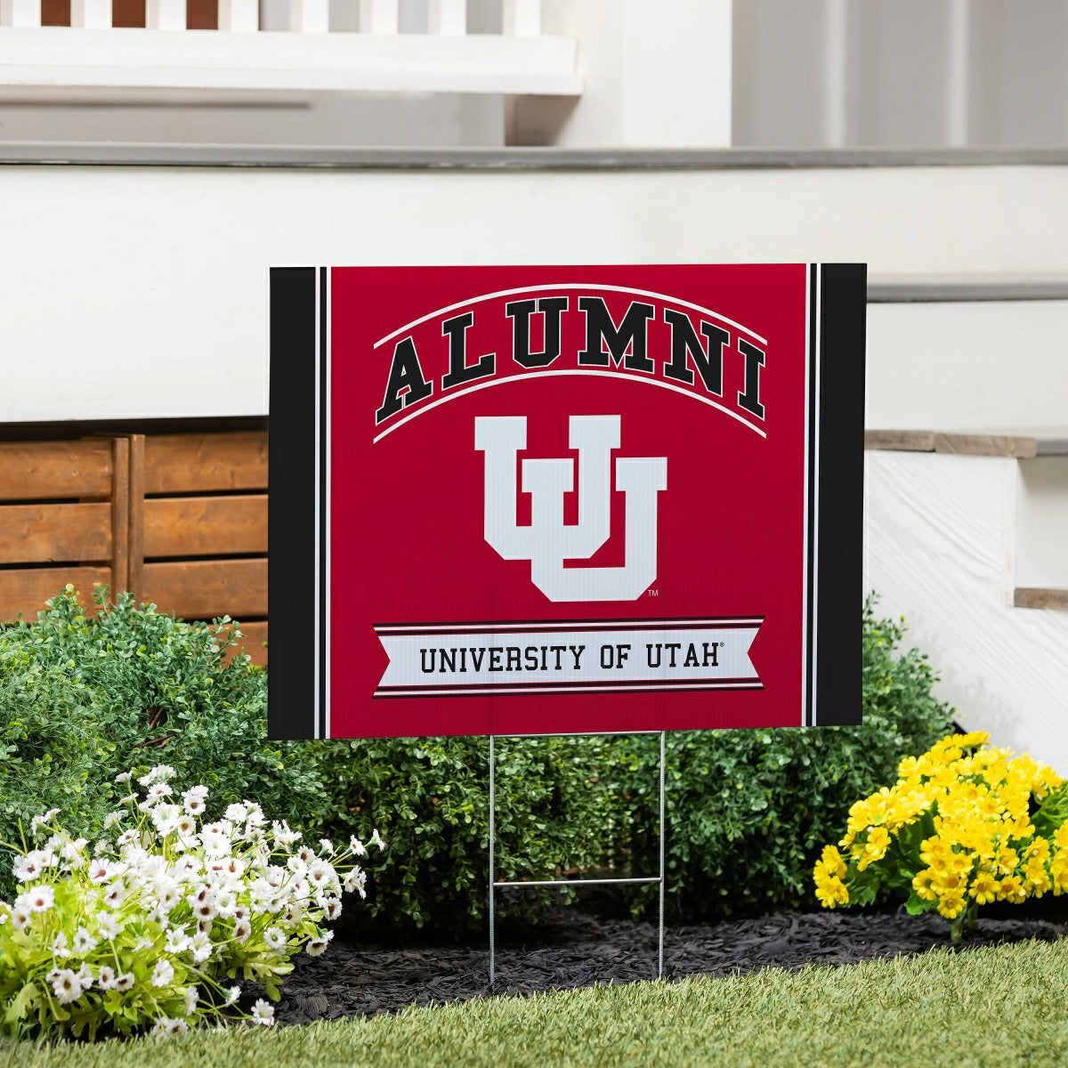 University of Utah Coroplast Yard Sign Alumni - Collegiate Home