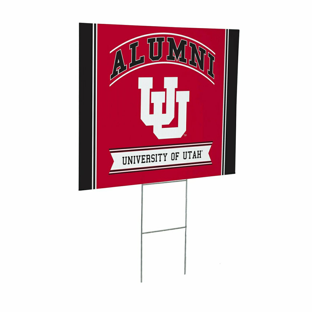 University of Utah Coroplast Yard Sign Alumni - Collegiate Home