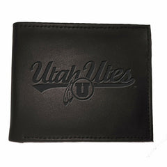 University of Utah, Bi-Fold Wallet, Black - Collegiate Home