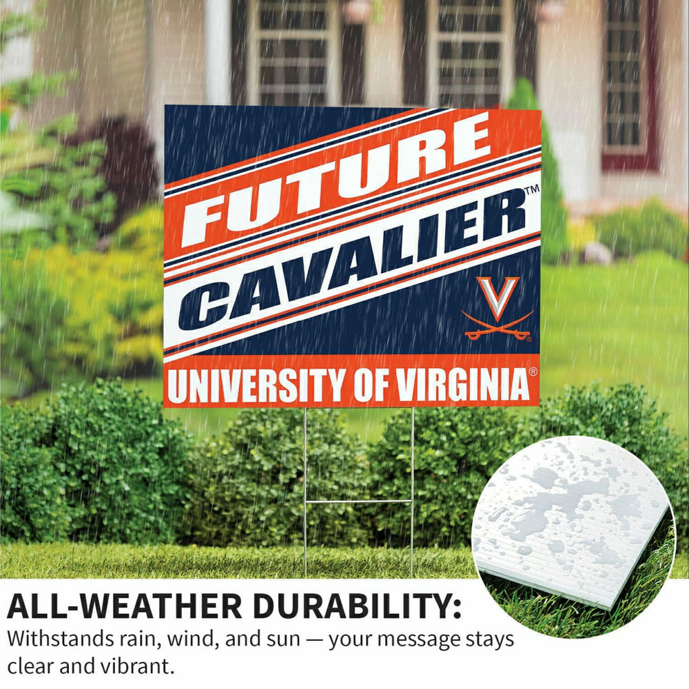 University of Virginia Coroplast Yard Sign, Future Student - Collegiate Home