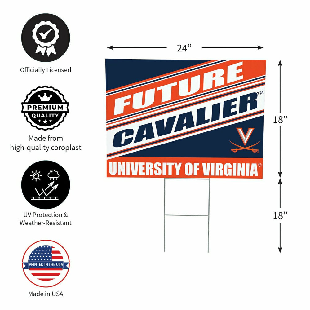 University of Virginia Coroplast Yard Sign, Future Student - Collegiate Home