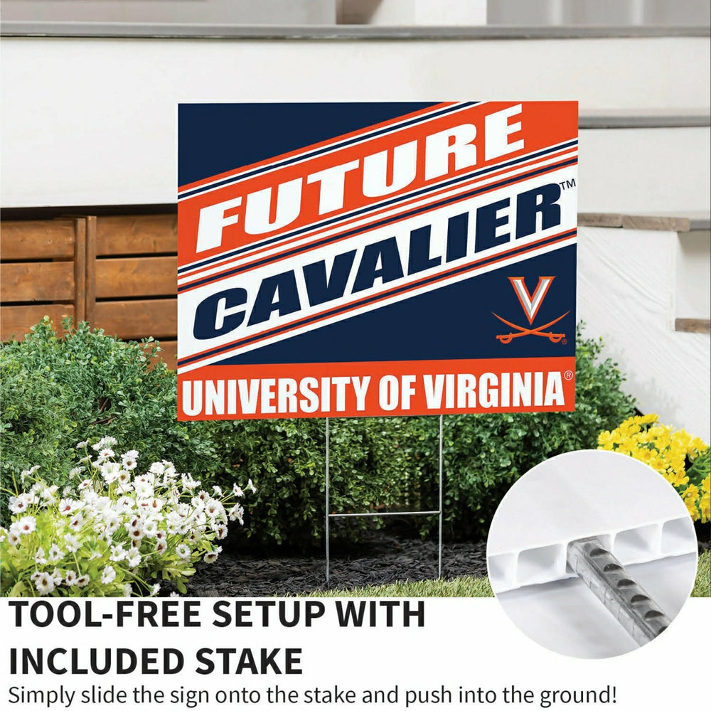 University of Virginia Coroplast Yard Sign, Future Student - Collegiate Home