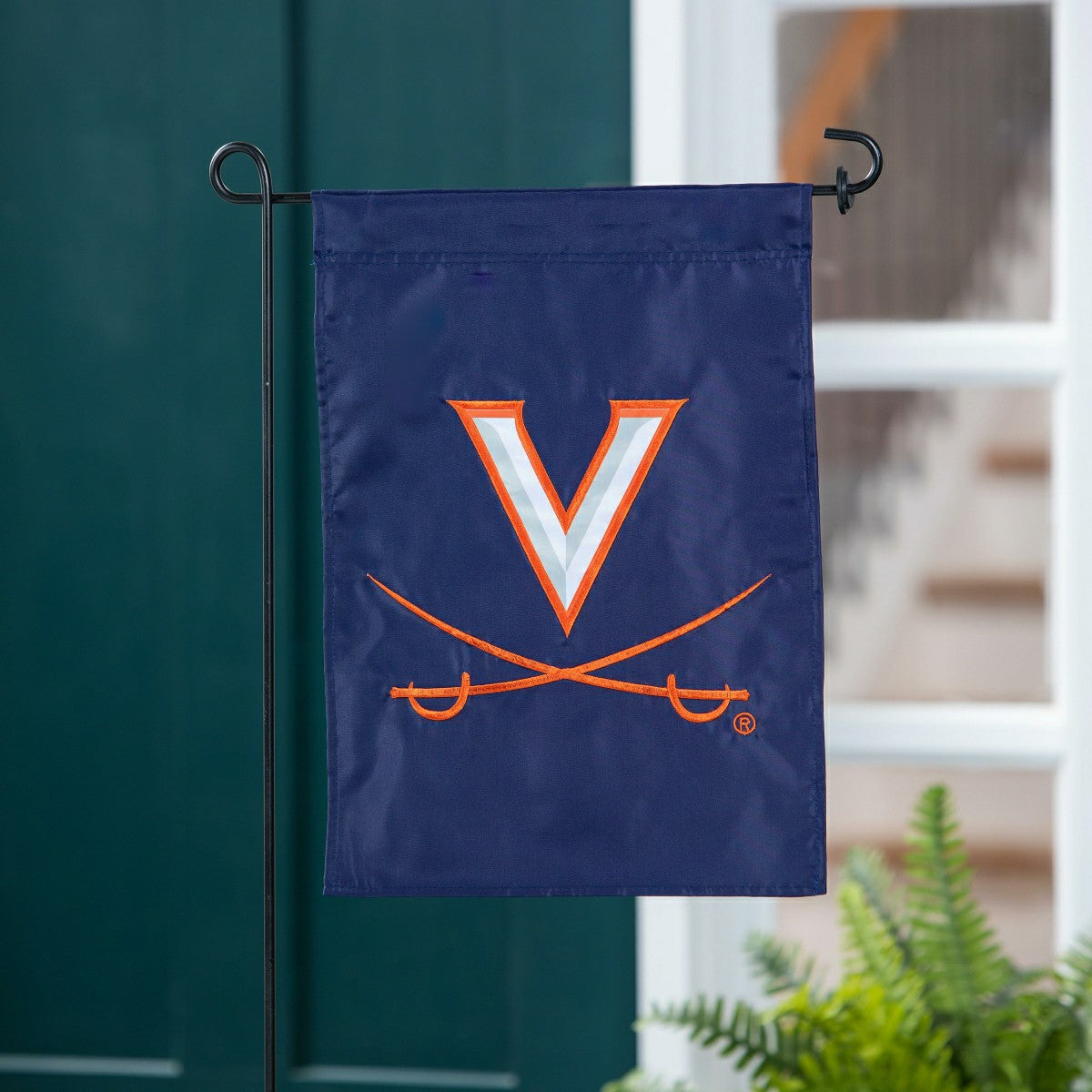 University of Virginia Applique Garden Flag - Collegiate Home