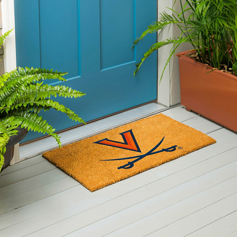 Coir Mat, 16"x28", University of Virginia - Collegiate