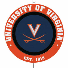 University of Virginia, Metal Lite, Round - Collegiate