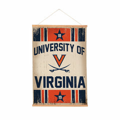 University of Virginia, Canvas Wall Tapestry, Medium, 36x24 - Collegiate Home