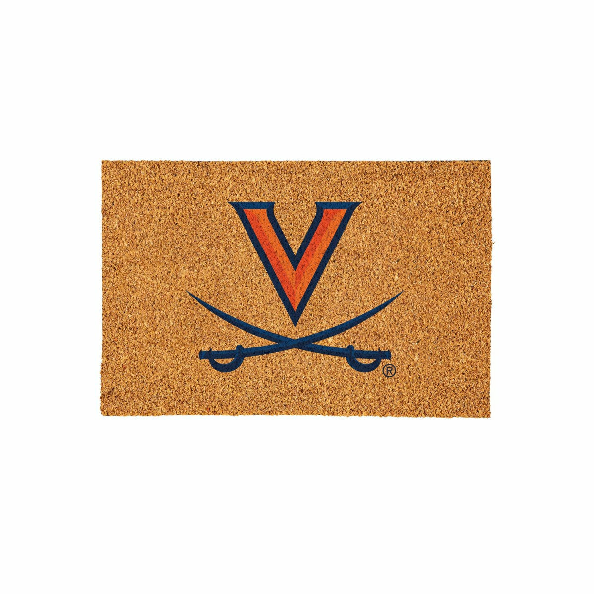 University of Virginia Large Full Color Coir Mat, 36"x24" - Collegiate