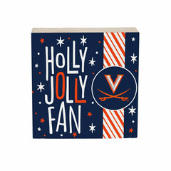 University of Virginia Block, Holiday, 6x6 - Collegiate Home