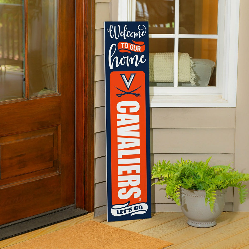 47" Double Sided Leaner, University of Virginia, Halloween - Collegiate Home