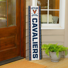 47" Double Sided Leaner, University of Virginia, Christmas - Collegiate Home