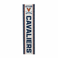 47" Double Sided Leaner, University of Virginia, Christmas - Collegiate Home