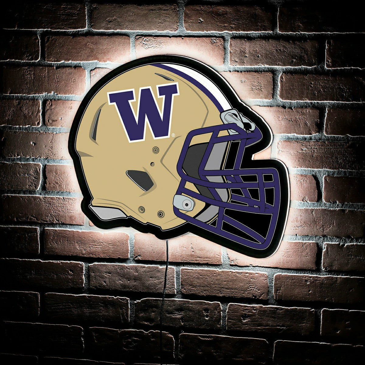 LED Wall Decor, Helmet, University of Washington - Collegiate Home