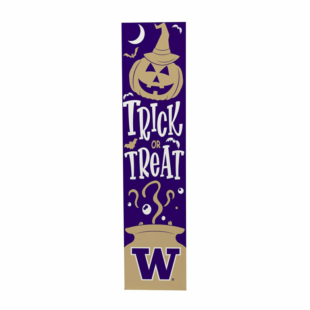 Universitiy of Washington 47" Double Sided Leaner, Halloween - Collegiate Home