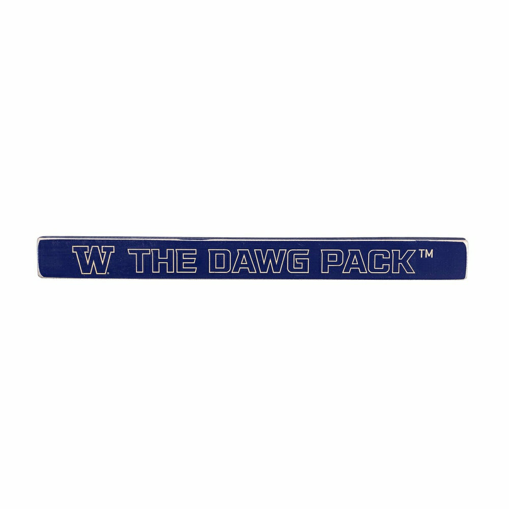 University of Washington Engraved Wood Sign, 1.5" x 18" - Collegiate Home