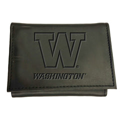 University of Washington, Tri-Fold Wallet, Black - Collegiate Home
