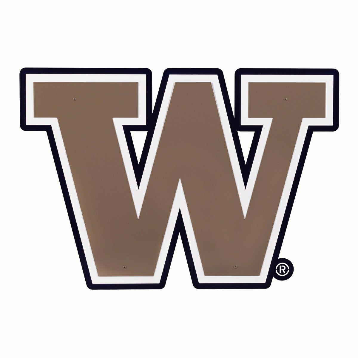 University of Washington Premier Metal Wall Art - Collegiate Home