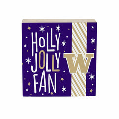 University of Washington Block, Holiday, 6x6 - Collegiate Home