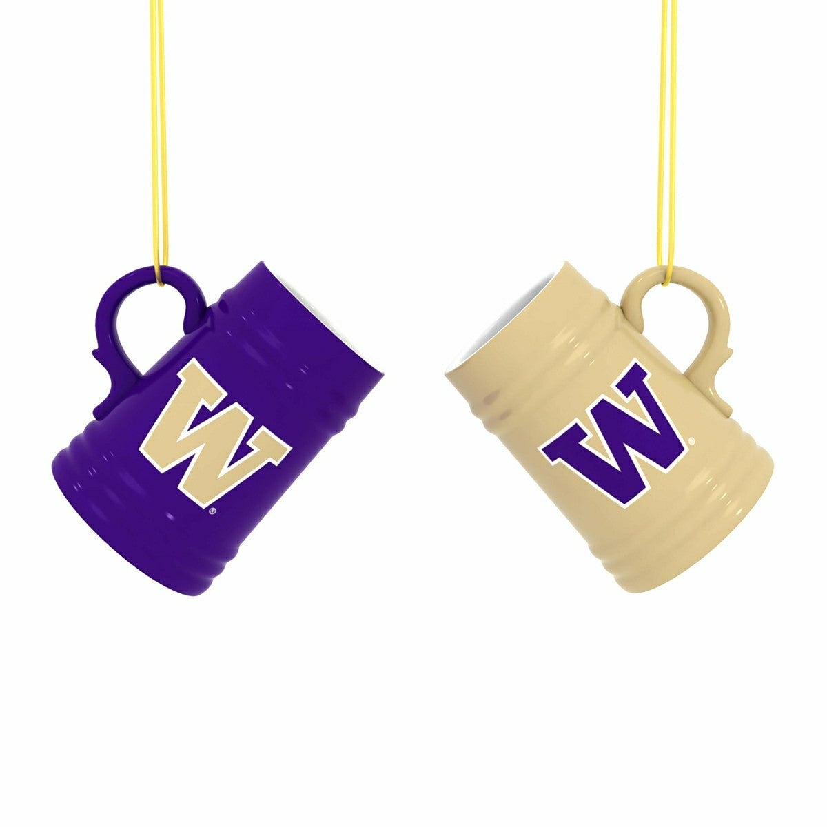 University of Washington Ceramic Mini Stein, 3oz, set of 2 - Collegiate Home