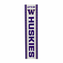 Universitiy of Washington 47" Double Sided Leaner, Christmas - Collegiate Home