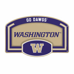 University of Washington USA Embossed Steel Wall Sign, 11" x 17" - Collegiate Home