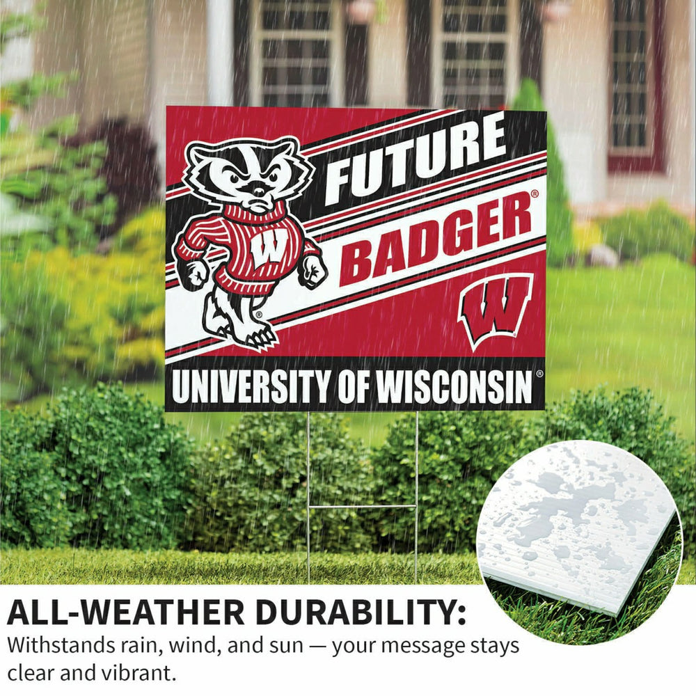 University of Wisconsin-Madison Coroplast Yard Sign, Future Student - Collegiate Home