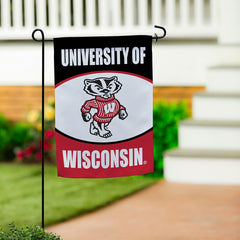 University of Wisconsin-Madison Suede Flag, GDN - Collegiate Home