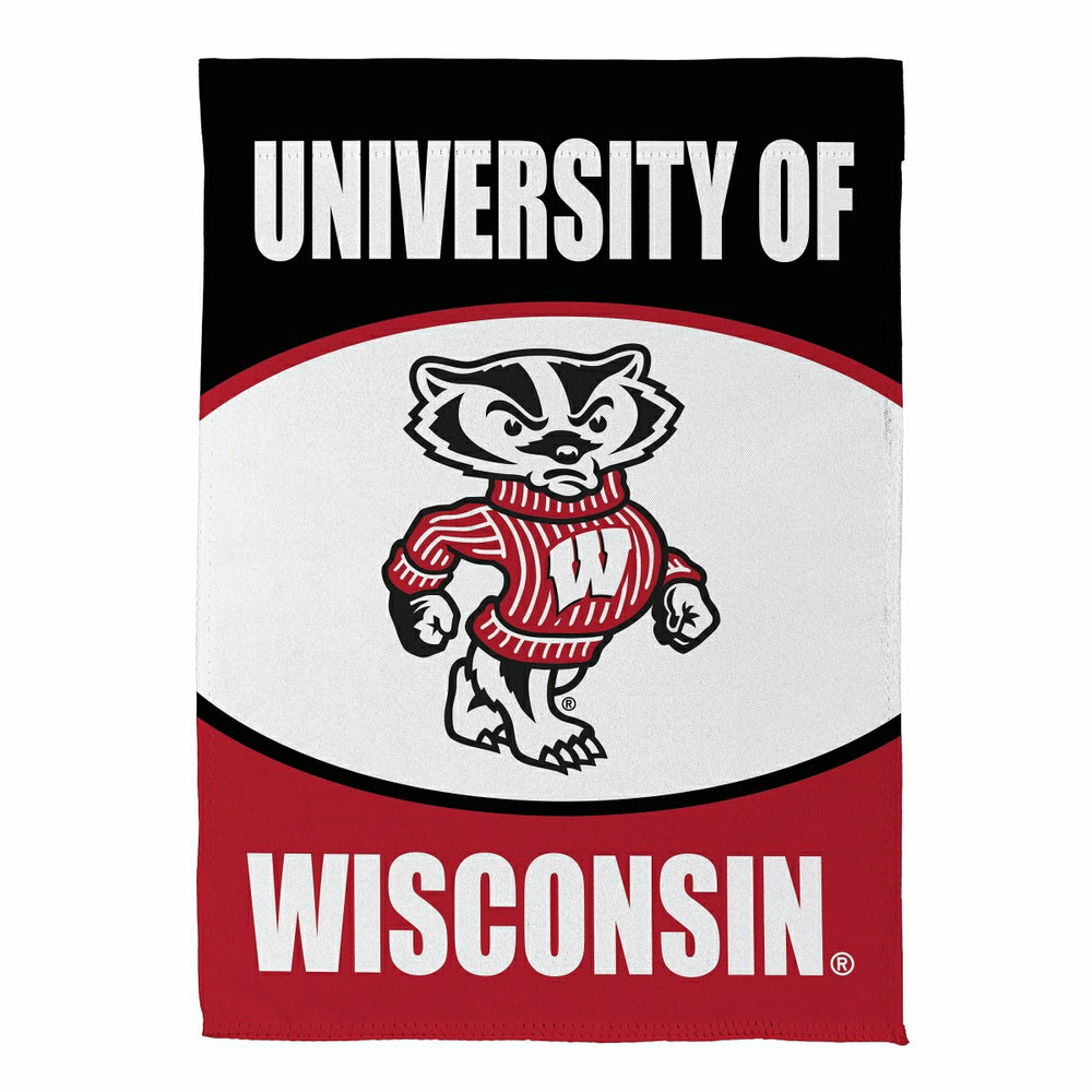 University of Wisconsin-Madison Suede Flag, GDN - Collegiate Home
