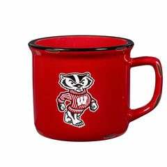 University of Wisconsin-Madison Ceramic Camp Cup with Enamel Finish, 1 - Collegiate Home