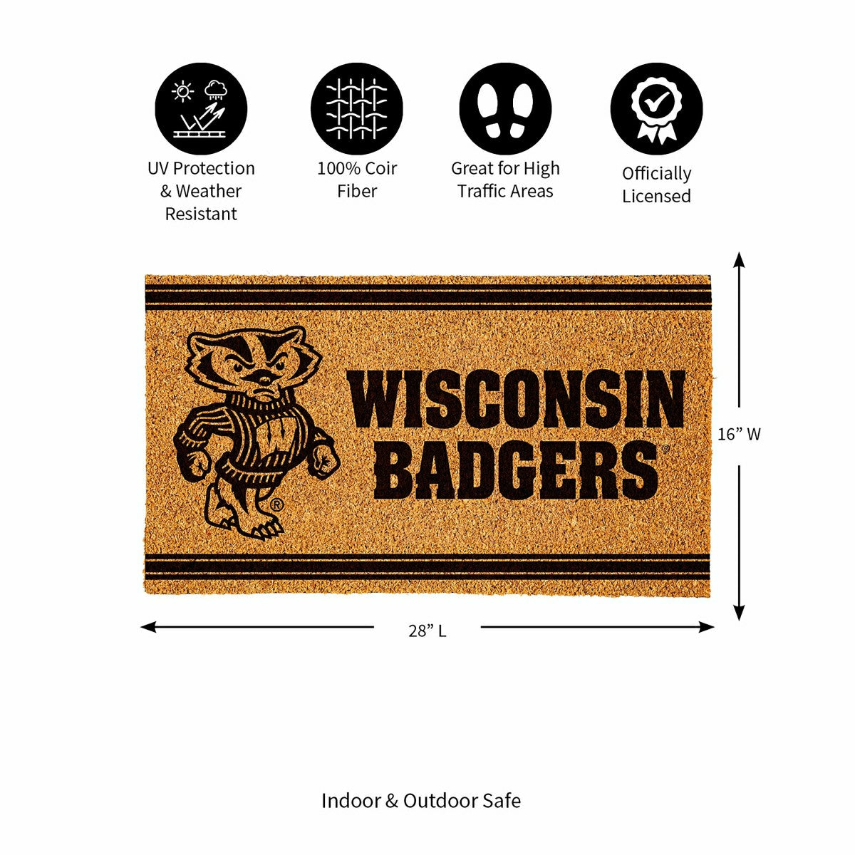 University of Wisconsin-Madison, Coir Mat 1C - Collegiate