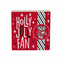 University of Wisconsin-Madison Block, Holiday, 6x6 - Collegiate Home
