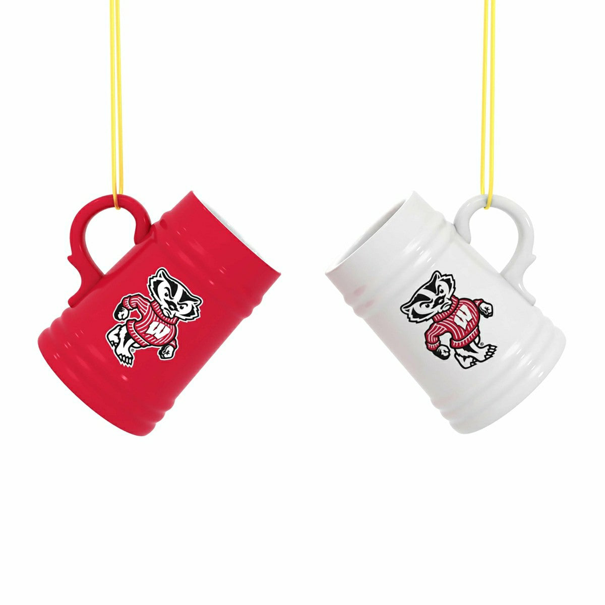 University of Wisconsin-Madison Ceramic Mini Stein, 3oz, set of 2 - Collegiate Home