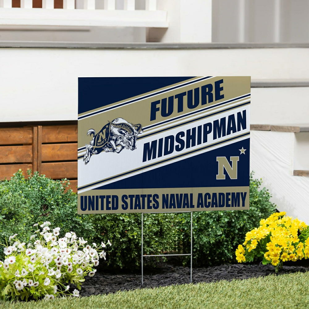 US Naval Academy Coroplast Yard Sign, Future Student - Collegiate Home