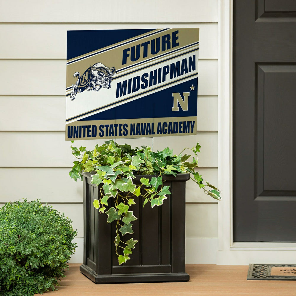 US Naval Academy Coroplast Yard Sign, Future Student - Collegiate Home