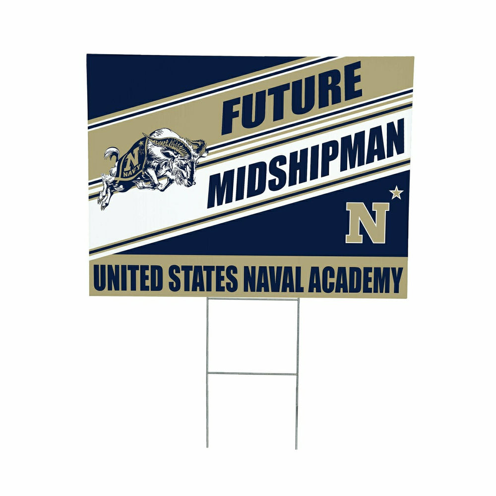 US Naval Academy Coroplast Yard Sign, Future Student - Collegiate Home