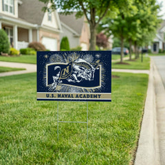US Naval Academy Yard Sign, Patriotic - Collegiate Home