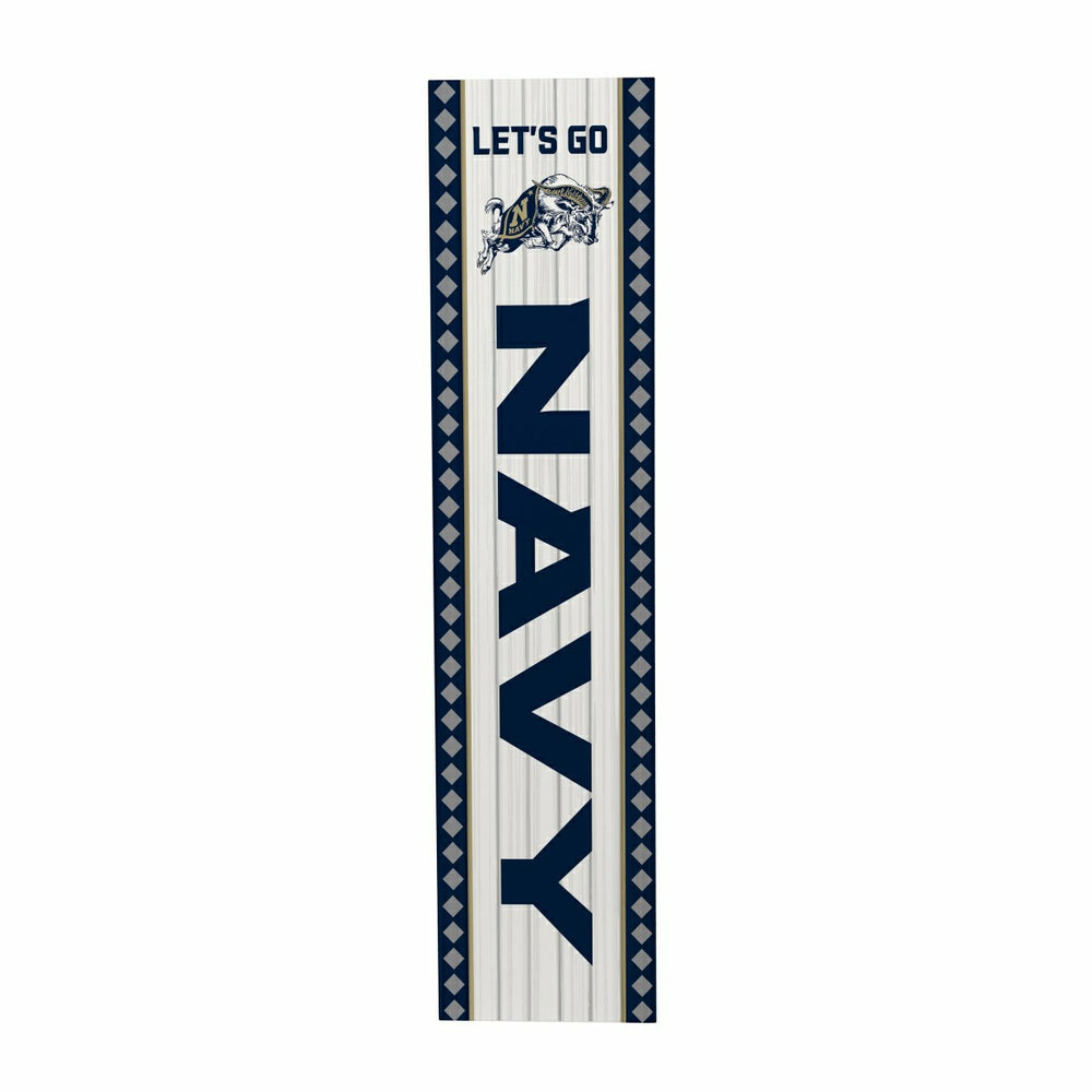 47" Double Sided Leaner, US Naval Academy, Christmas - Collegiate Home