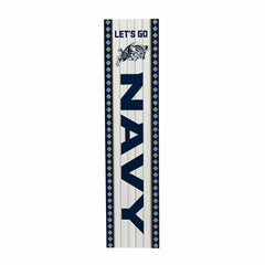 47" Double Sided Leaner, US Naval Academy, Christmas - Collegiate Home