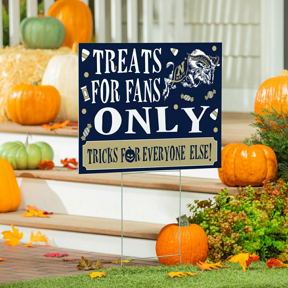 US Naval Academy Yard Sign, Halloween Treats for Fans - Collegiate Home