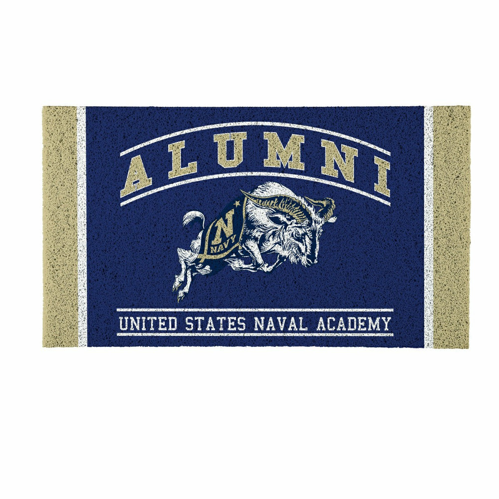 US Naval Academy Alumni Mat, 28"x16" - Collegiate