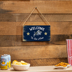 US Naval Academy Wood Wall Sign, 6x11 - Collegiate Home